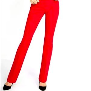 Red 0 short Editor pants from Express